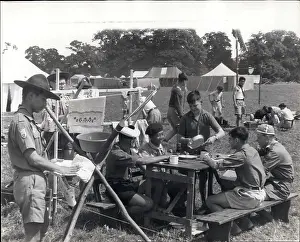 Hideo: Boy scouts camping in Windsor Great Park