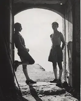 Cypriot: Two boy scouts, Cyprus