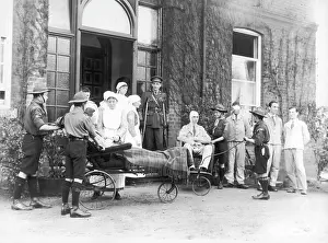 Deeds: Boy scouts help the wounded in World War I