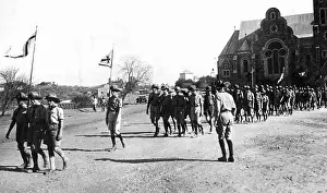 Windhoek: Boy scouts in Windhoek, 1932