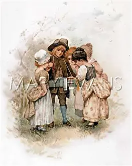 Peddler: BOY SELLING GOODS 1891