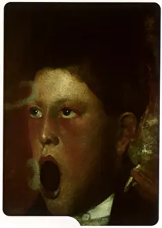 Boy Smoking