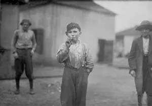 Avondale: Boy smoking, original caption: John Tidwell, ?