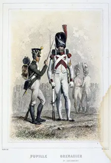 Garde: Boy soldier and Grenadier of the 3rd regiment