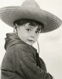 Ov1410: Boy and his sombrero -