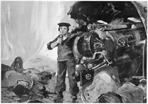 Mortally: Boy Stays at his Post