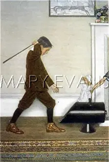 Misbehaviour: BOY STRIKING DOLL 1910