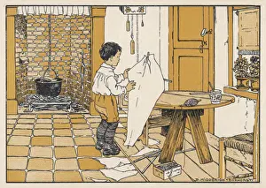 Kites: BOY STRUGGLES WITH KITE