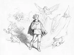 Ghosts: A boy is surrounded by danger