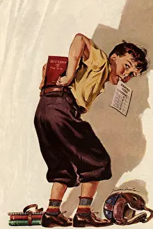 Anticipating: Boy Takes Precautions