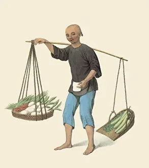 Balances: Boy with Vegetables