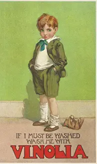 Vinolia: BOY/VINOLIA ADVERT C1895