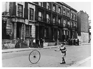 Britainroger: BOY WITH A WHEEL
