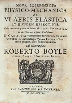 Experimenta: BOYLE, Robert (1627-1691)