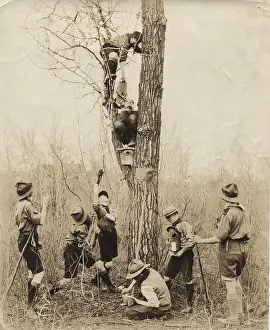 Fixing: Boys of the 10th Calgary Scout Troop, Canada