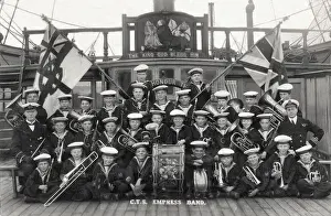Trombone: Boys Band, Training Ship Empress, Helensburgh, Scotland