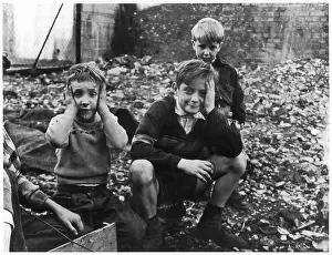 Bombsite: BOYS ON BOMBSITE 1957