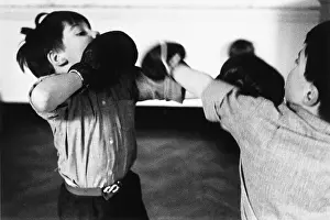 Wetherby: Boys boxing at Wetherby School