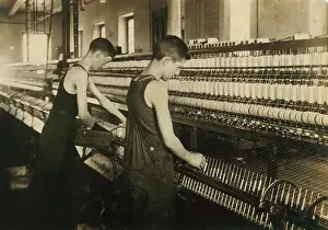 Spools: Boys - child labor - occupations