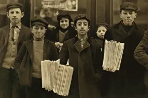 Paperboy: Boys - child labor - occupations