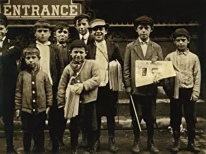 Paperboys: Boys - child labor - occupations