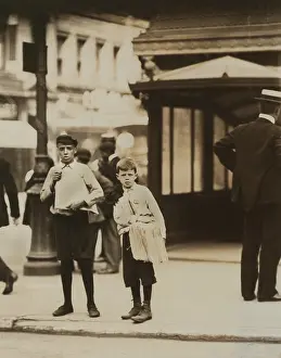 Paperboys: Boys - child labor - occupations