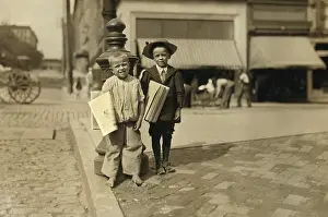 Paperboy: Boys - child labor - occupations