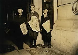 Paperboys: Boys - child labor - occupations