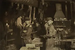 Glassmaking: Boys - child labor - occupations