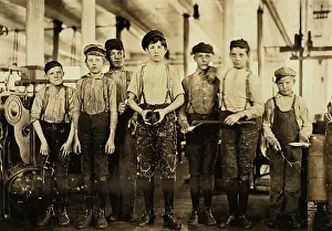 Sweepers: Boys - child labor - occupations