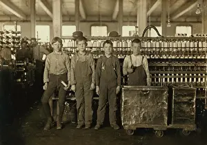 Doffers: Boys - child labor - occupations