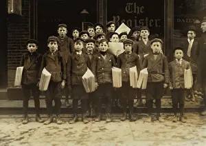 Paperboys: Boys - child labor - occupations