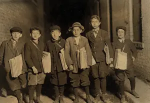 Paperboys: Boys - child labor - occupations