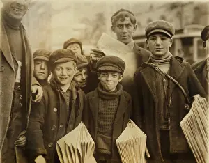 Paperboys: Boys - child labor - occupations