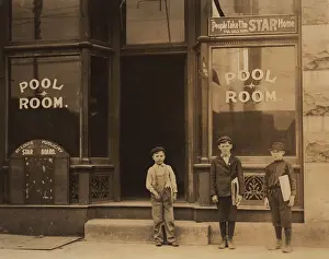 Newsboy: Boys - child labor - occupations