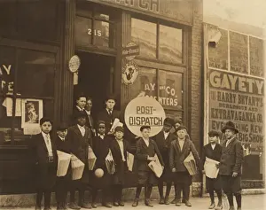 Paperboys: Boys - child labor - occupations