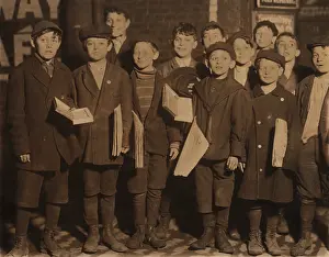 Paperboys: Boys - child labor - occupations