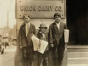 Paperboys: Boys - child labor - occupations