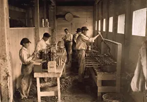 Hine: Boys - Child Labour - Factory - Workers