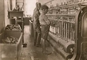 Spools: Boys - Child Labour - Mill - Occupations