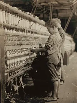 Spools: Boys - Child Labour - Mill - Occupations
