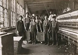Doffers: Boys - Child Labour - Mill - Occupations