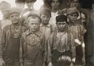 Hine: Boys - Child Labour - Mill - Occupations