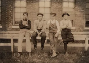 Hine: Boys - Child - Labour - Occupations