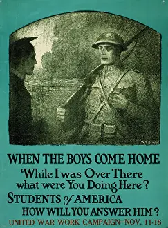 Answer: When the boys come home While I was over there what were you