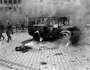 Drones: This boy's dead body and burning U.S. Jeep after