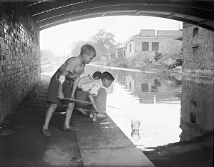 Tiddlers: Boys Fishing 1930s