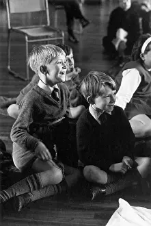 Maurice Ambler Collection: Boys having fun at a primary school