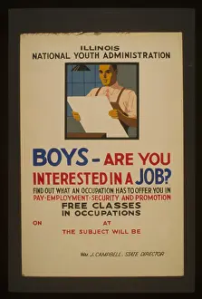 Interested: Boys - are you interested in a job? Find out what an occupat