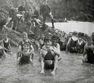 Morfa: Boys from Morfa Home, Newquay, Cornwall